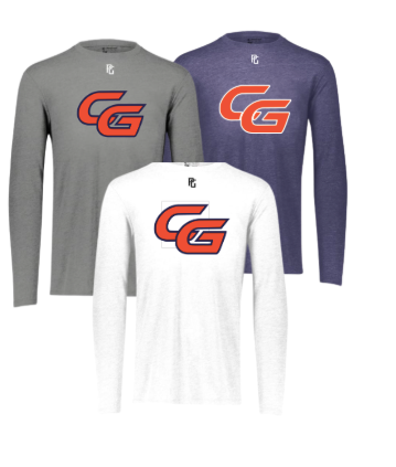 Perfect Game - CG Logo Long Sleeve Tee