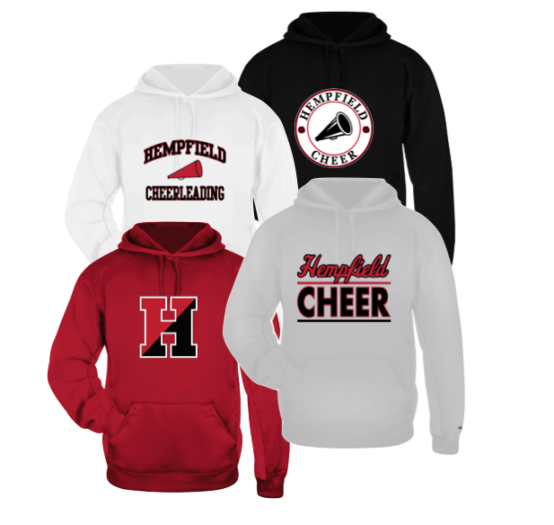 Hempfield Cheer Fleece Hoodie (Youth) - Main Image