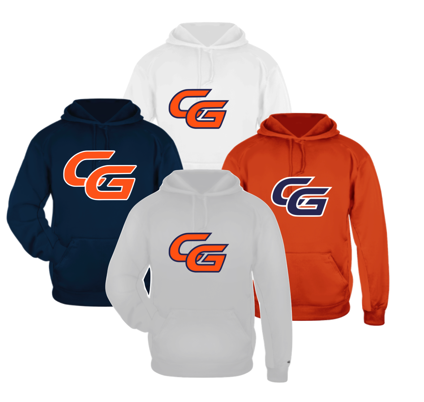 "CG Logo" Perf Fleece Hoodie (Men & Youth)