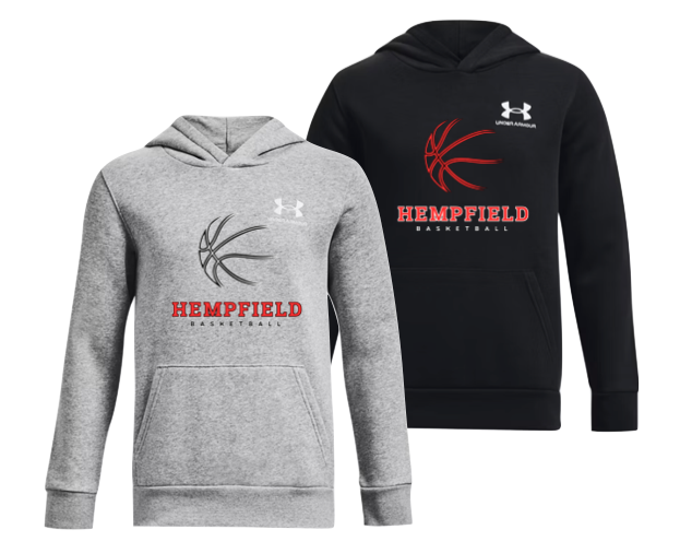 Hempfield Basketball UA Rival Fleece Hoodie - Youth