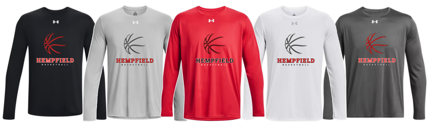 Hempfield Basketball UA LS Tech Tee - Adult & Youth