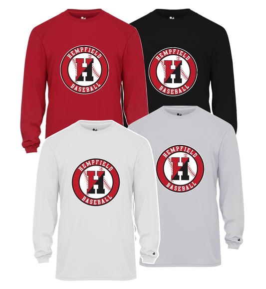 Hempfield Baseball LS T-Shirt - Youth / Adult
