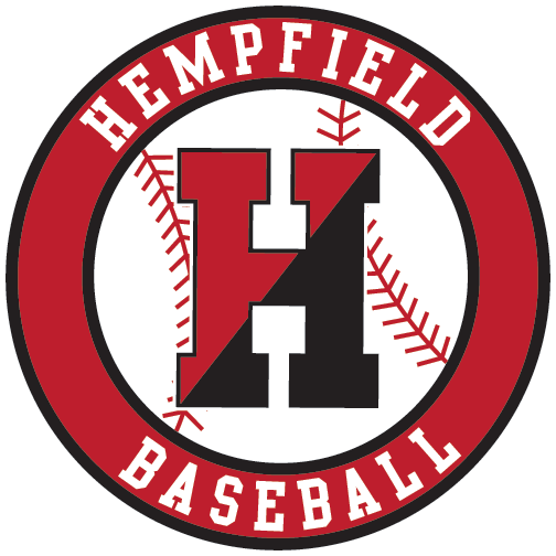 Hempfield Baseball Magnet 5"x5"