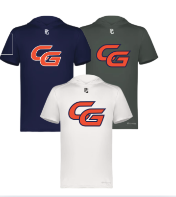 Perfect Game - CG Logo Short Sleeve Hoodie