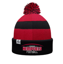 Hempfield Football Pom Pom Beanie