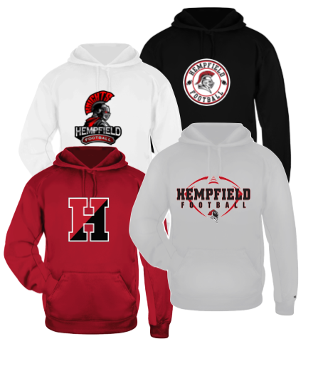 Hempfield Football Perf Fleece Hoodie (Women)