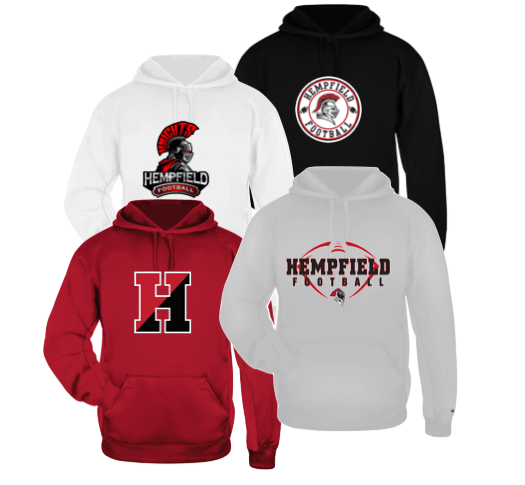 Hempfield Football Perf Fleece Hoodie (Adult)