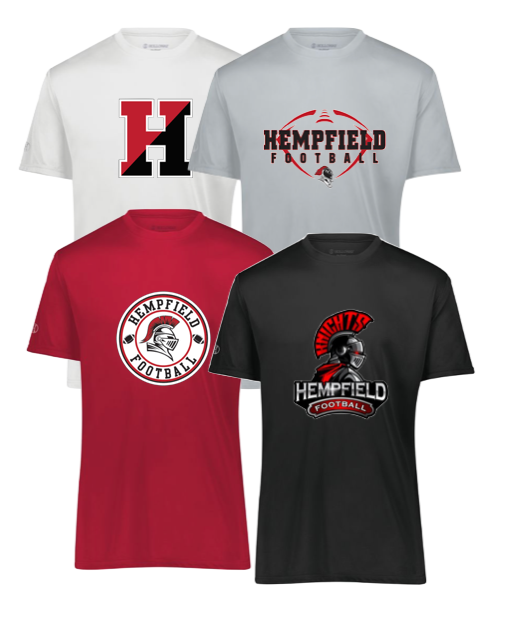 Hempfield Football Momentum Dri-Fit SS T-Shirt - (Adult)