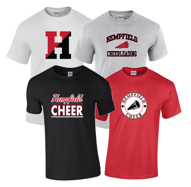 Hempfield Cheer 100% Cotton SS T-Shirt - (Youth)