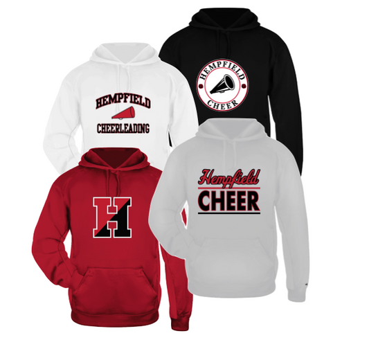 Hempfield Cheer Perf. Fleece Hoodie - (Adult)