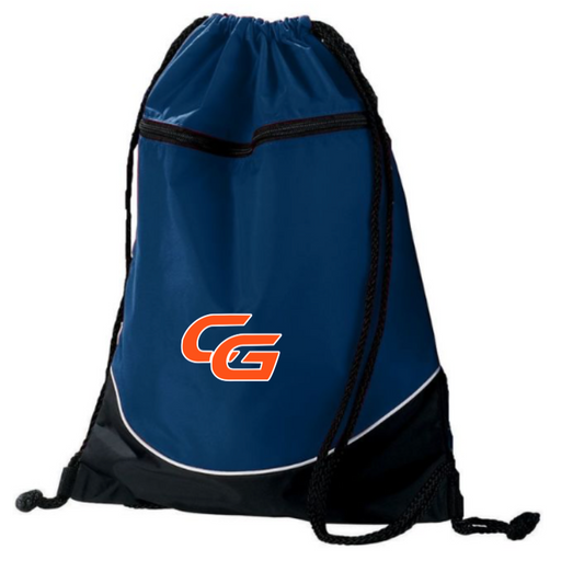 CGA Tri-Color Drawstring Backpack