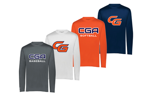 CGA Momentum Dri-Fit LS T-Shirt - (Adult)