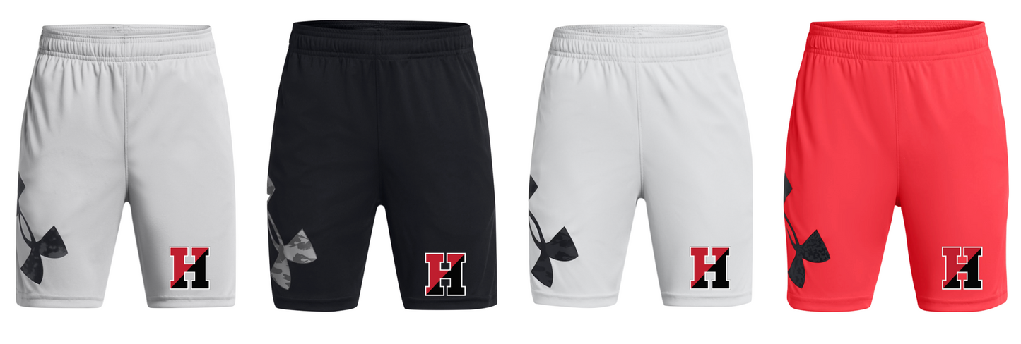 Hempfield UA Big Logo Shorts - Youth