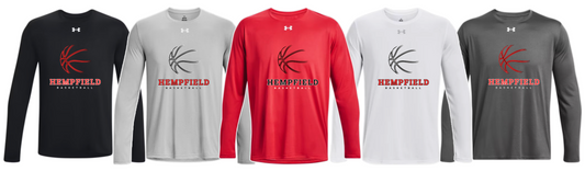 Hempfield Basketball UA LS Tech Tee - Adult & Youth