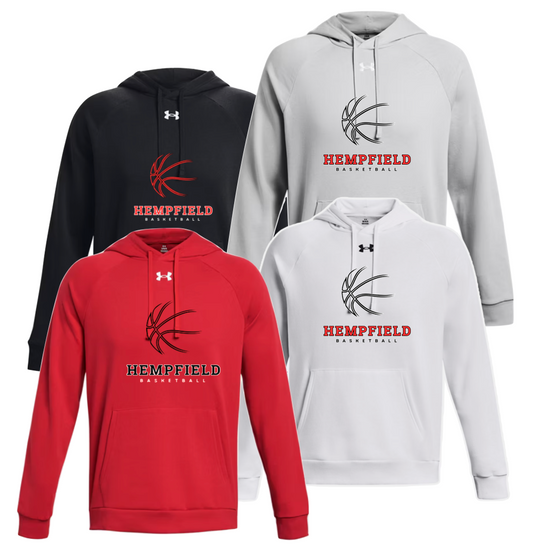 Hempfield Basketball UA Rival Fleece Hoodie  - Adult