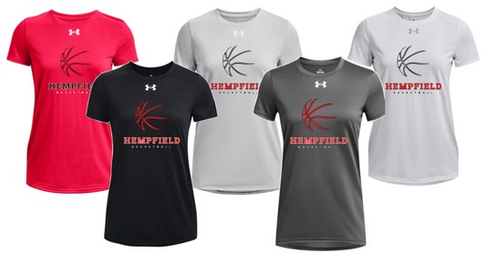 Hempfield Basketball UA Women's Tech Team Short Sleeve