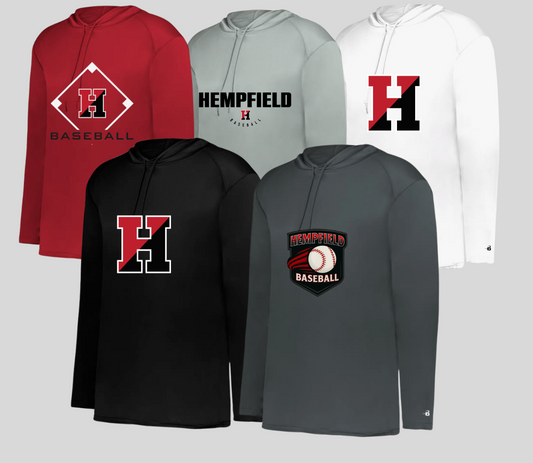 Hempfield Hooded L/S T-Shirt - Adult