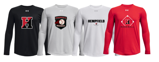Hempfield Baseball UA L/S Tee - Youth